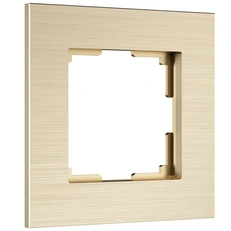 Изображение Рамка на 1 пост AluMax (шампань) W0013511